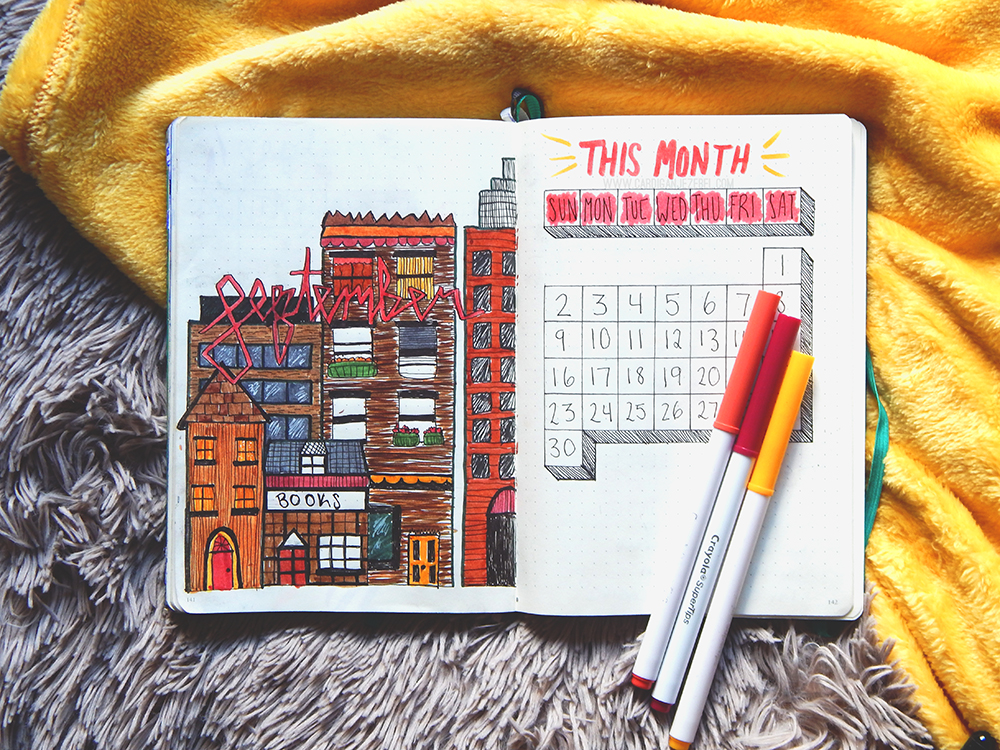 Ocean Bullet Journal Doodle Ideas Pumpkin Emily