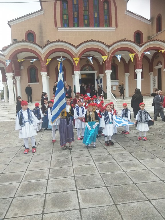 Εθνική επέτειος 25ης Μαρτίου - Δημοτικό Μυρσίνης 2018