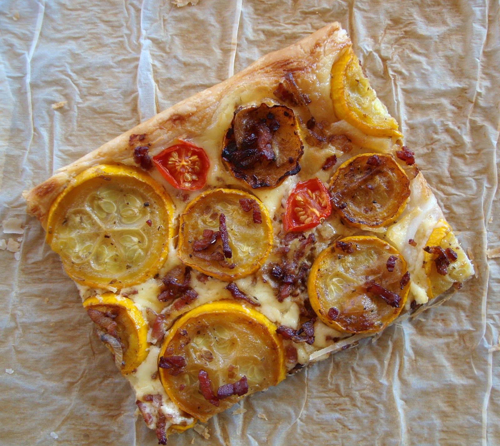 Cooketteria: Zucchinitarte mit Speck