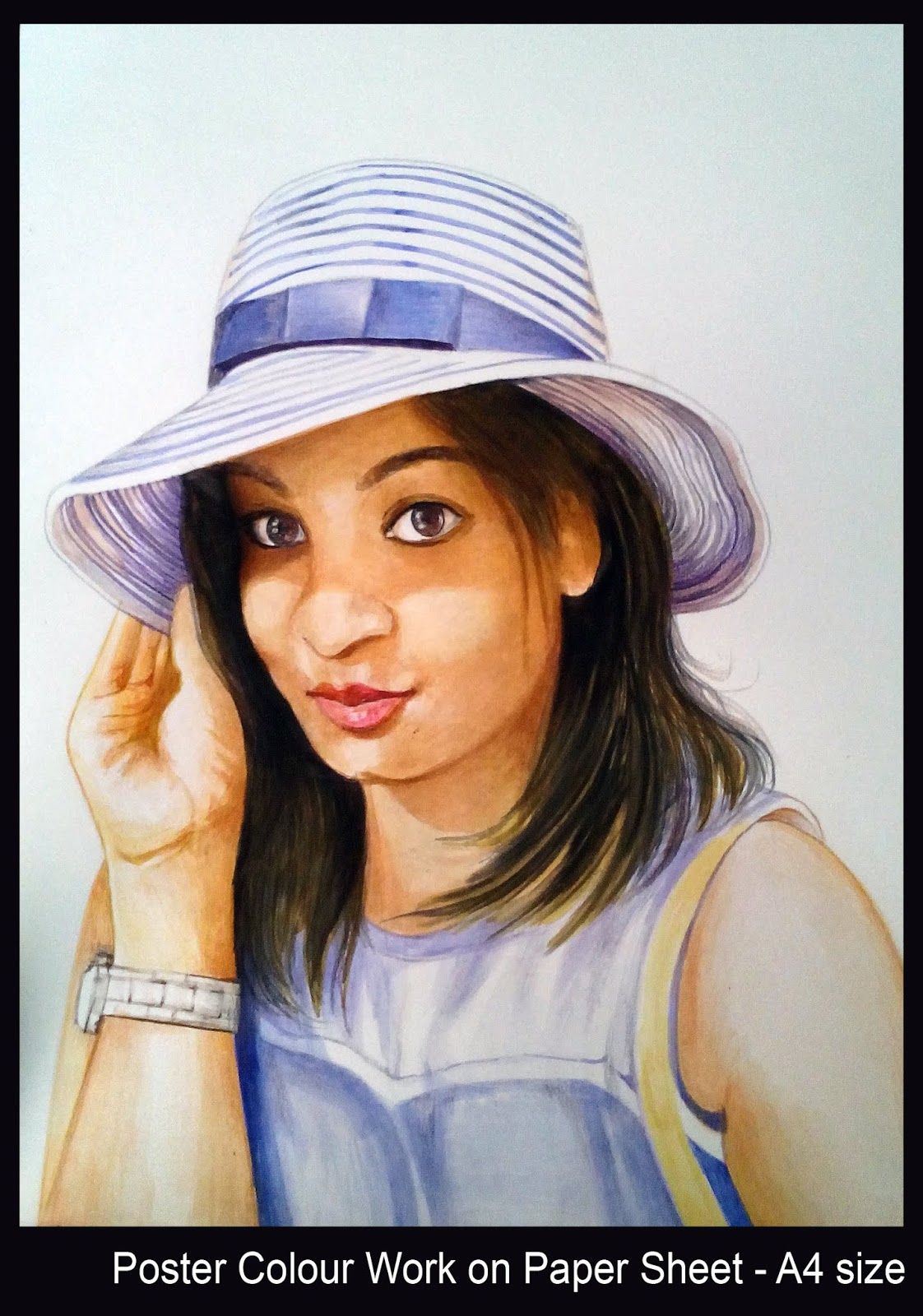 PORTRAIT ART SKETCH DRAWING PAINTING OIL CANVAS ARTIST GLOW IN HYDERABAD TELANGANA INDIA