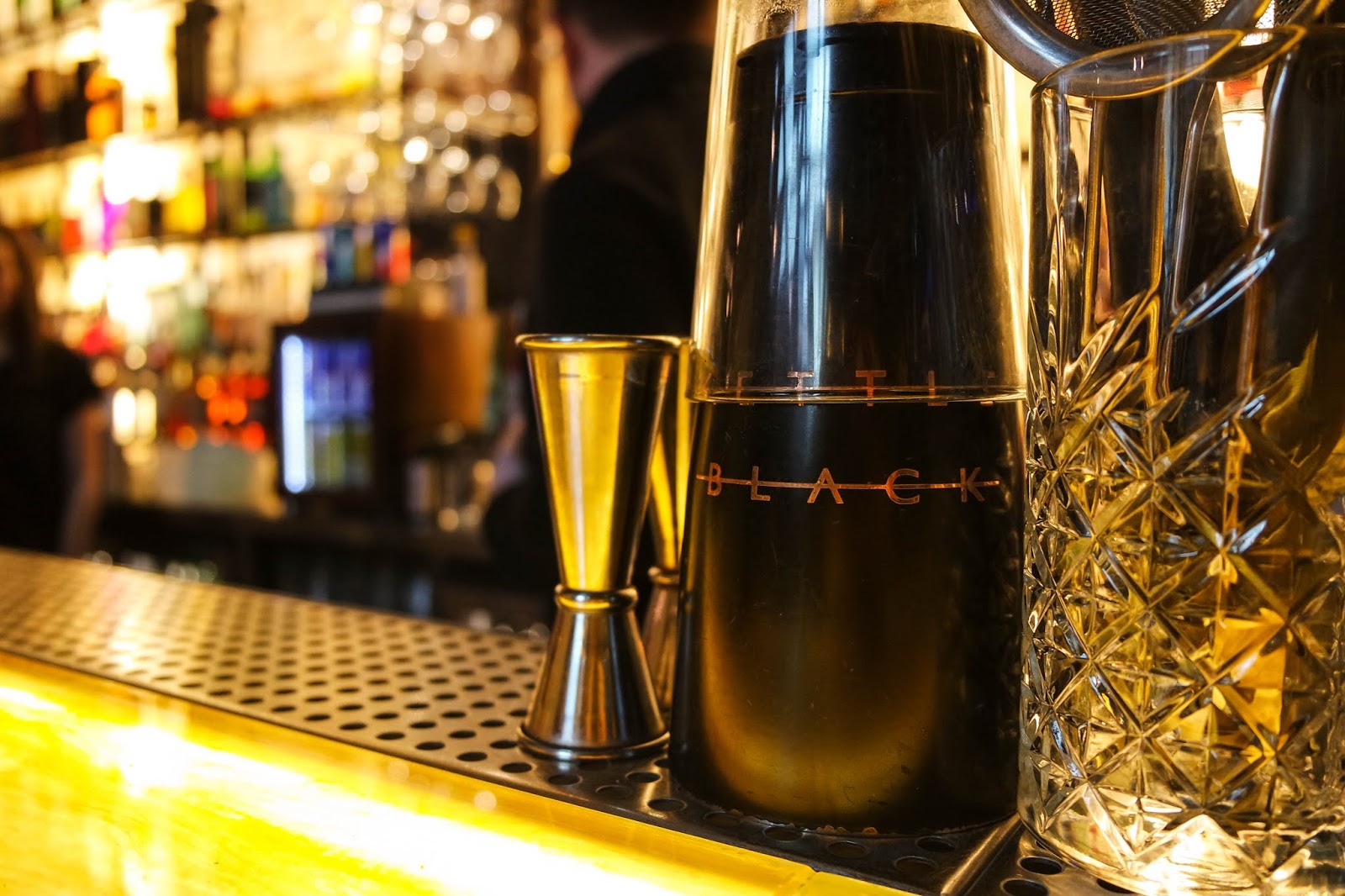 Typewriter Teeth. Kettle Black Cocktail Class Gifted