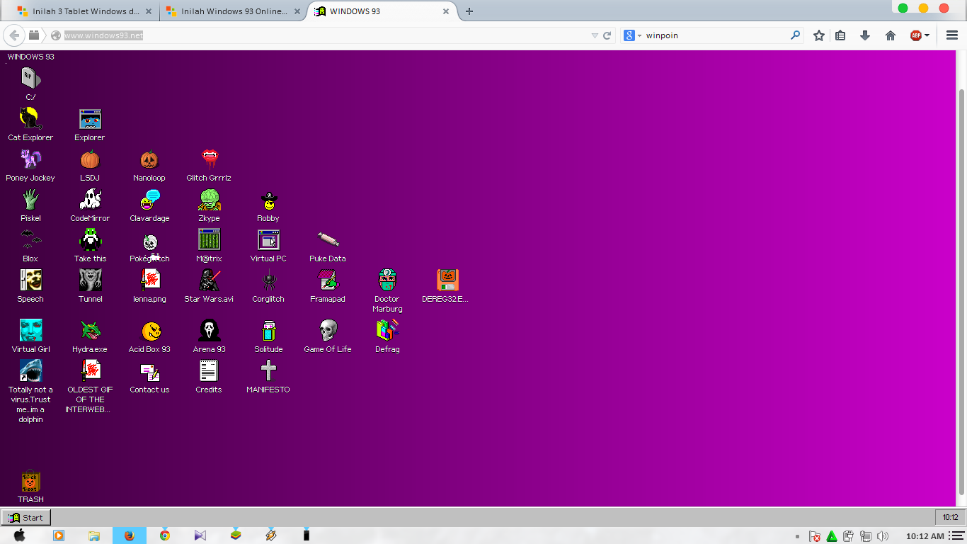 Blog Teknologi: Windows 93 Online