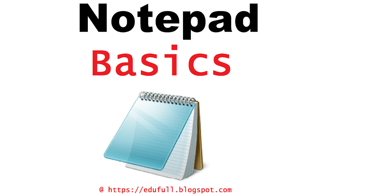basic notepad commands basic notepad commands