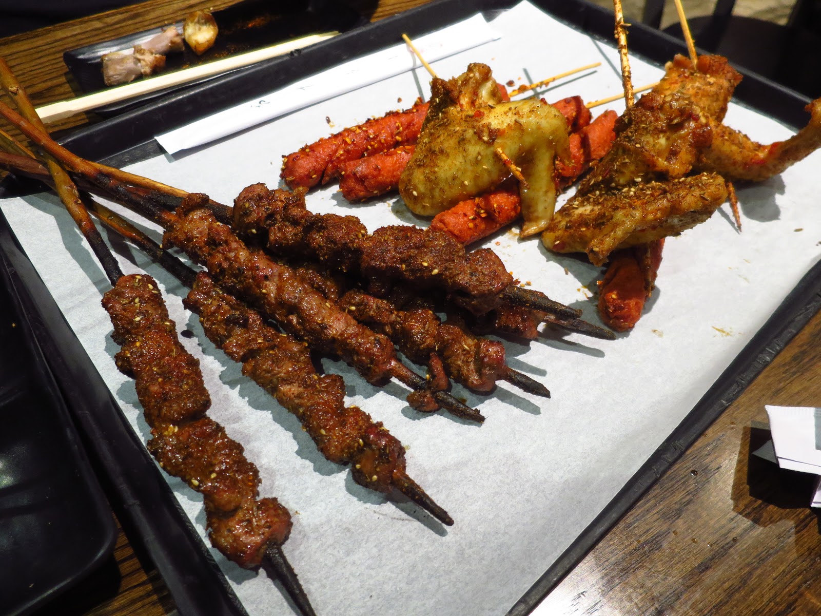 Smokin' Chokin' and Chowing with the King Gao's Kabob