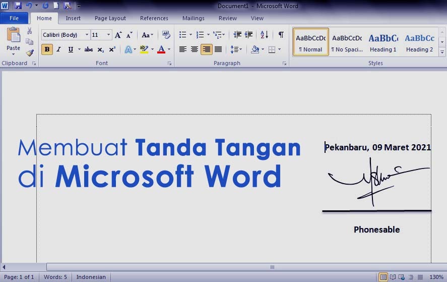 Cara Membuat Tanda Tangan Di Word Bisa Dengan Hp Cara Membuat Tanda Tangan Di Word Bisa Dengan Hp
