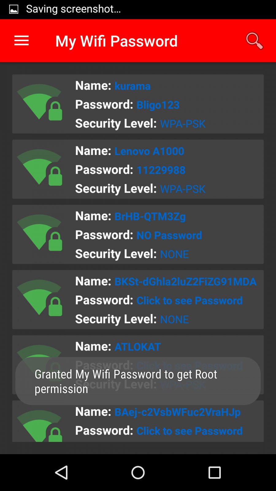 how to crack wifi passwords android