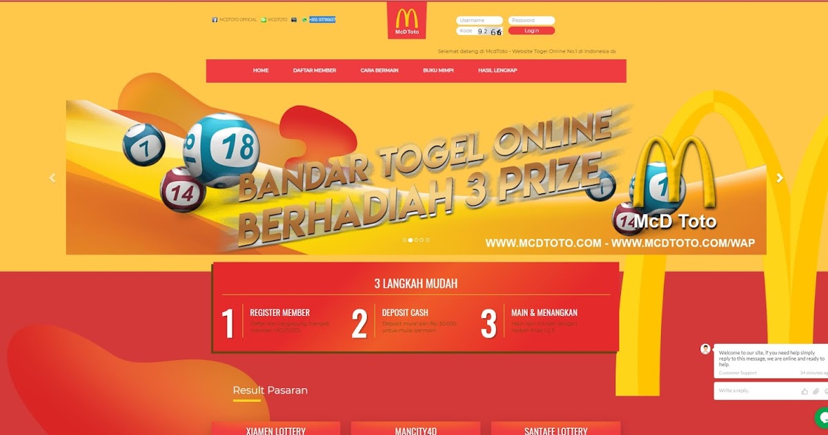 LINK ALTERNATIF MCDTOTO BANDAR TOGEL ONLINE TERPERCAYA