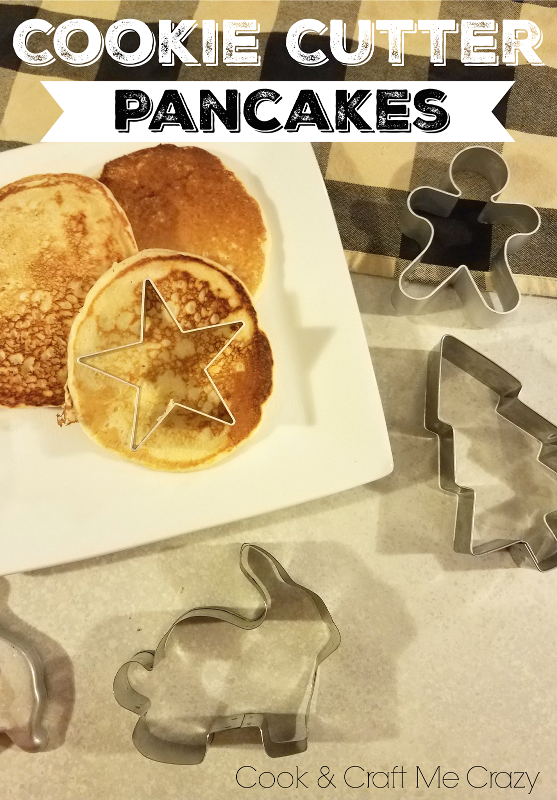 Cook and Craft Me Crazy Cookie Cutter Pancakes