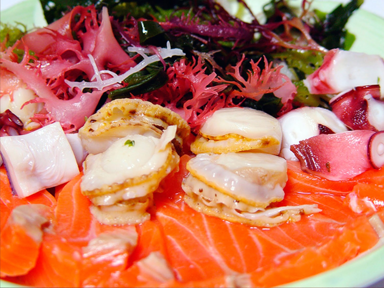 Sashimi de salmón marinado | Recetas Japonesas en español!