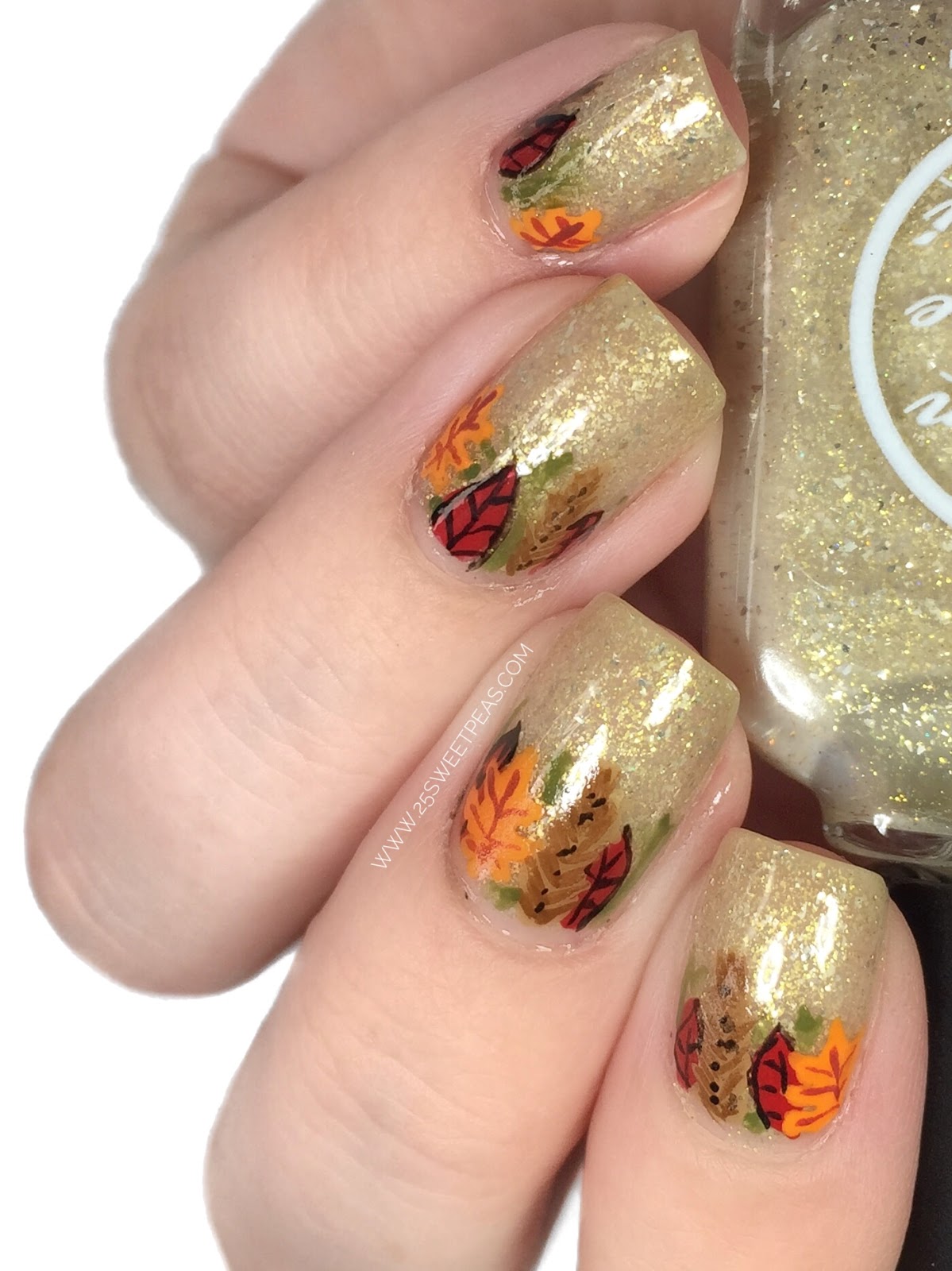 Fall Foliage Nail Art — 25 Sweetpeas