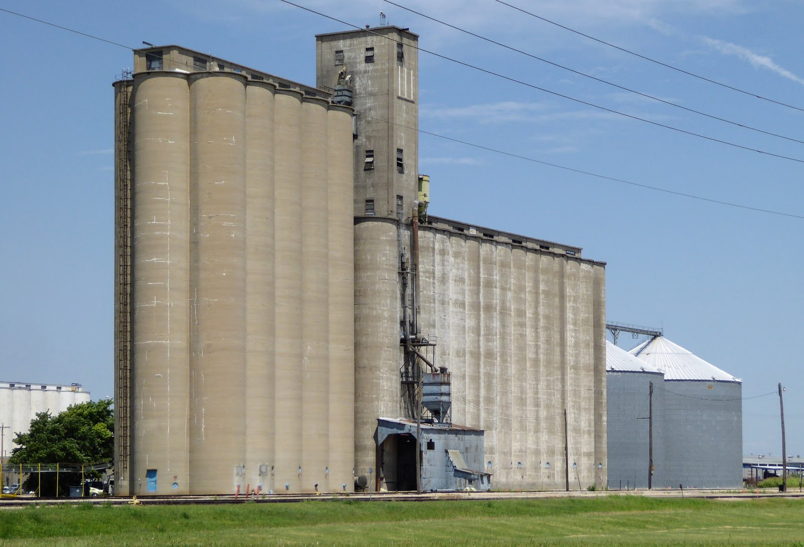 Towns and Nature Wichita, KS Grain Elevators.