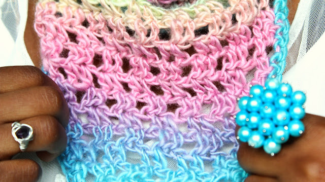 DIY // Summer Crochet Kerchief // Free Crochet Pattern.
