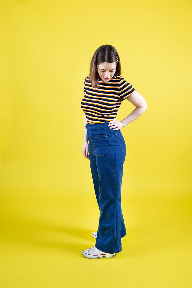 Nikki's Jessa Jeans Trousers - Tilly and the Buttons