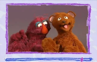 And finally Telly and Baby Bear wave goodbye with using their hands. Sesame Street Elmo's World Hands Video E-Mail