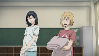 ハイキュー!! アニメ 2期9話 谷地仁花 清水潔子 | HAIKYU!! 梟谷学園グループ 合同合宿