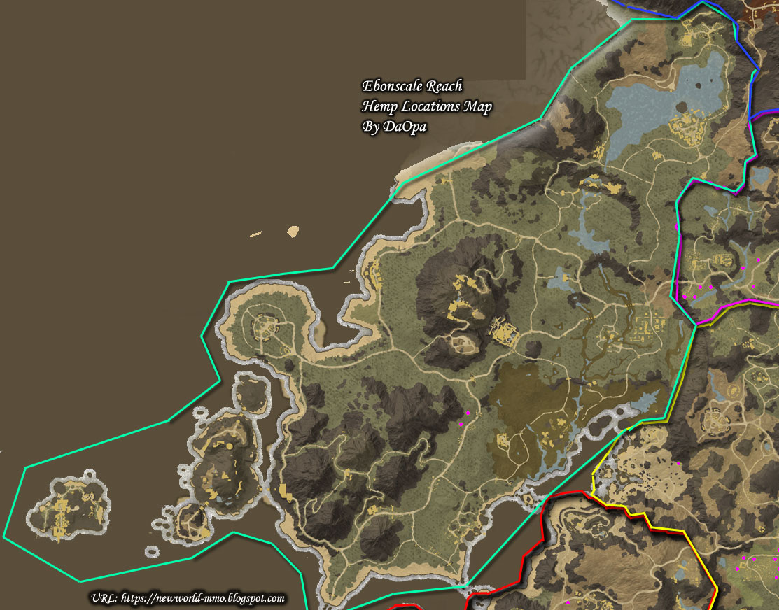 New World Ebonscale Reach hemp map