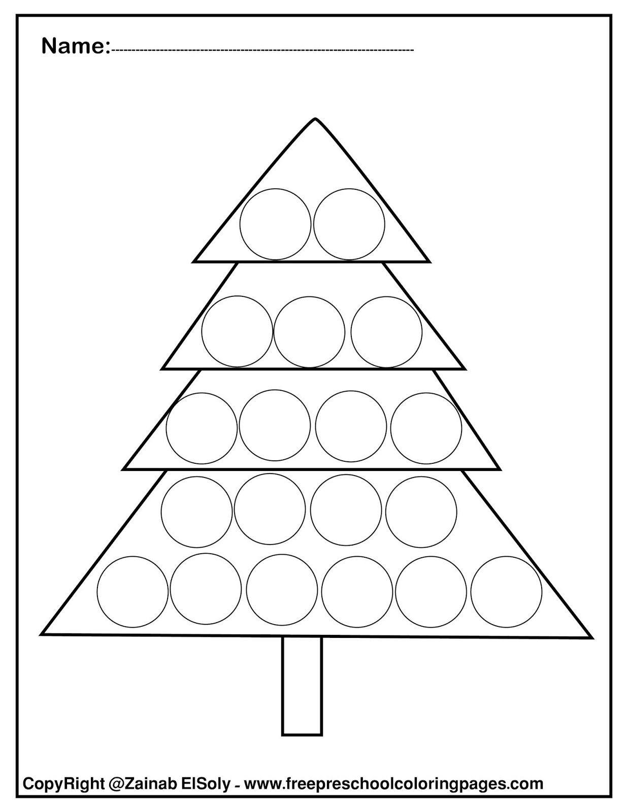 Christmas Dot Markers Coloring Book: Easy & Simply Big Dot- Large