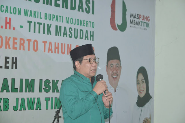 PKB Resmi Berikan Rekom pada Pungkasiadi - Titik, Jadi Total Ada 20 Kursi