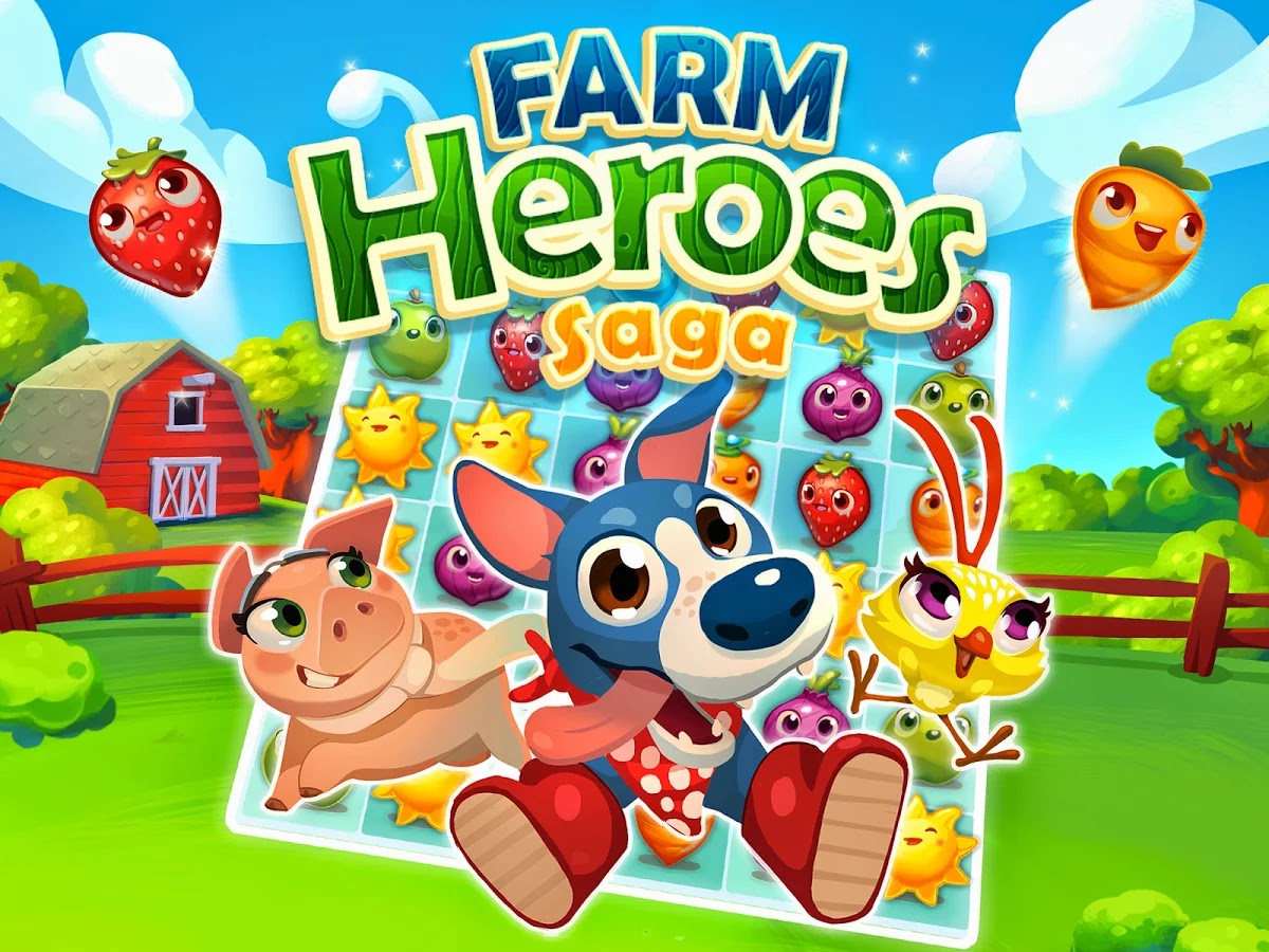 Farm Heroes Saga v2.11.8 Mod [Unlimited Lives & Boosters Free]