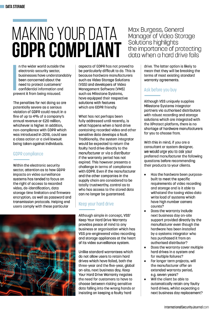 Arindam Bhadra Video Security Dual Responsibility GDPR