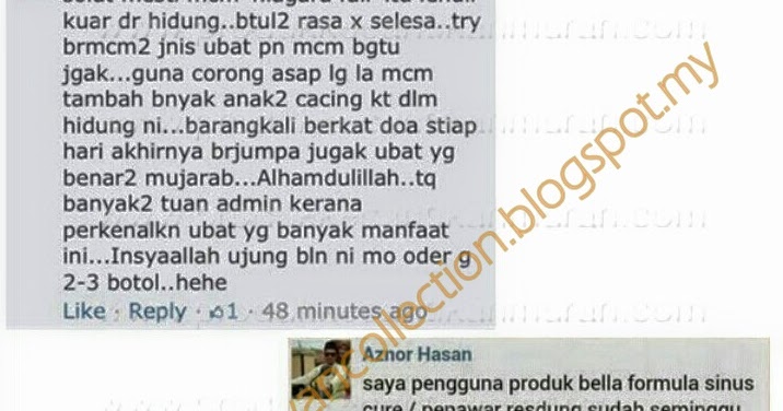 Ubat Selsema Resdung  Anectams