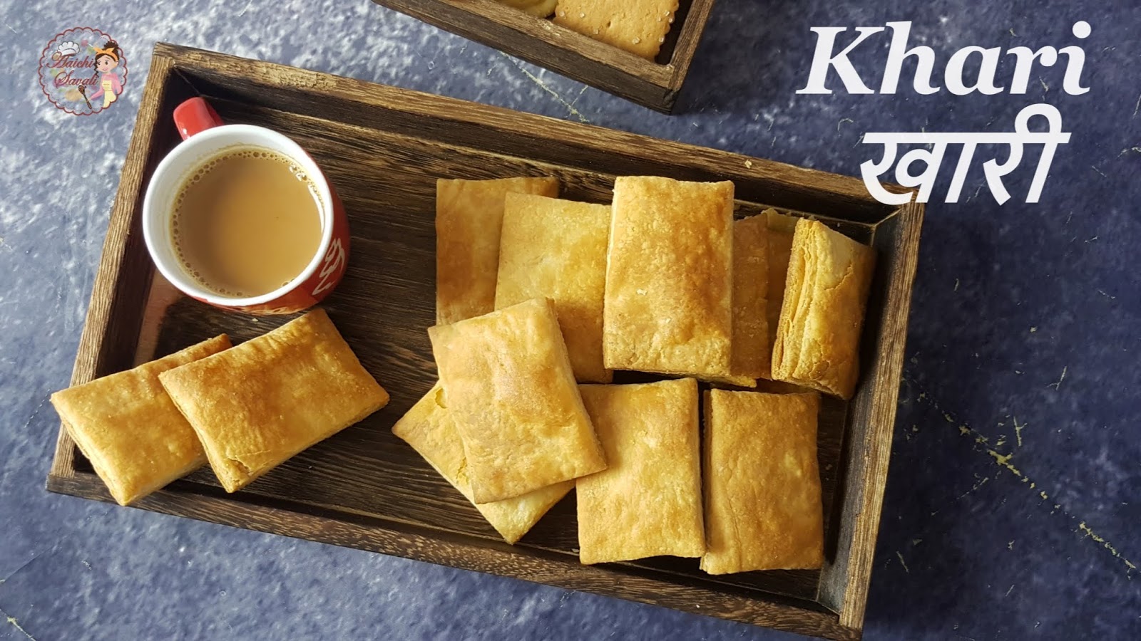 Bakery Style Khari using Homemade Puff Pastry / How to Make Crispy and