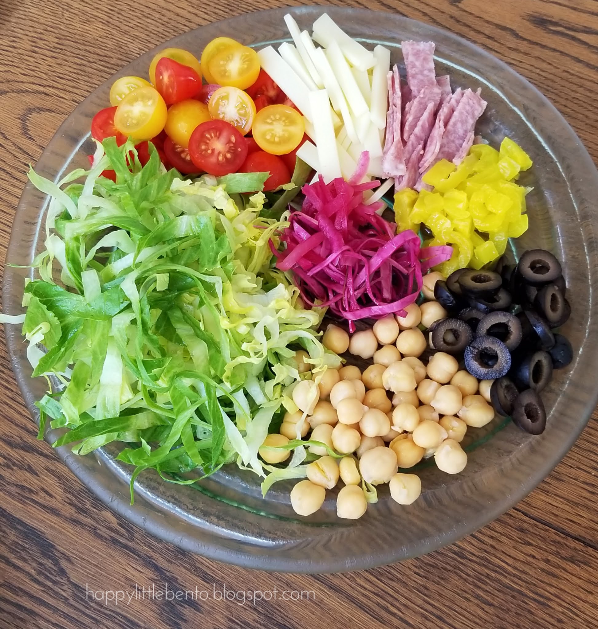 Happy Little Salad Bento!