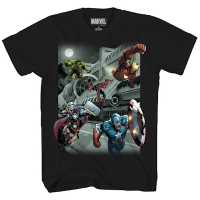 San Diego Comic-Con 2015 Exclusive Marvel's The Avengers “Convention Hall Invasion” T-Shirt by Stylin Online
