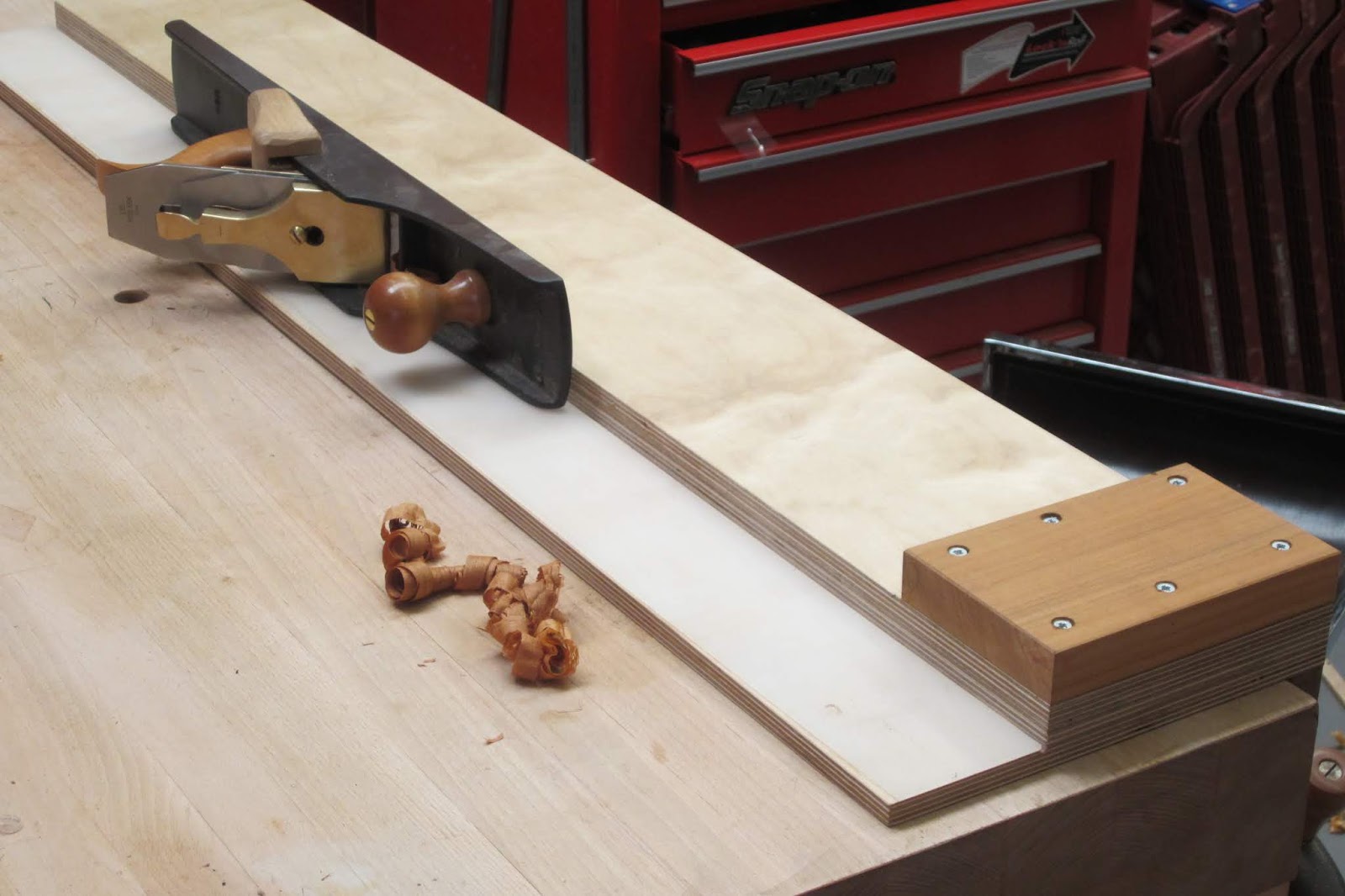 David Barron Furniture New Shooting Board