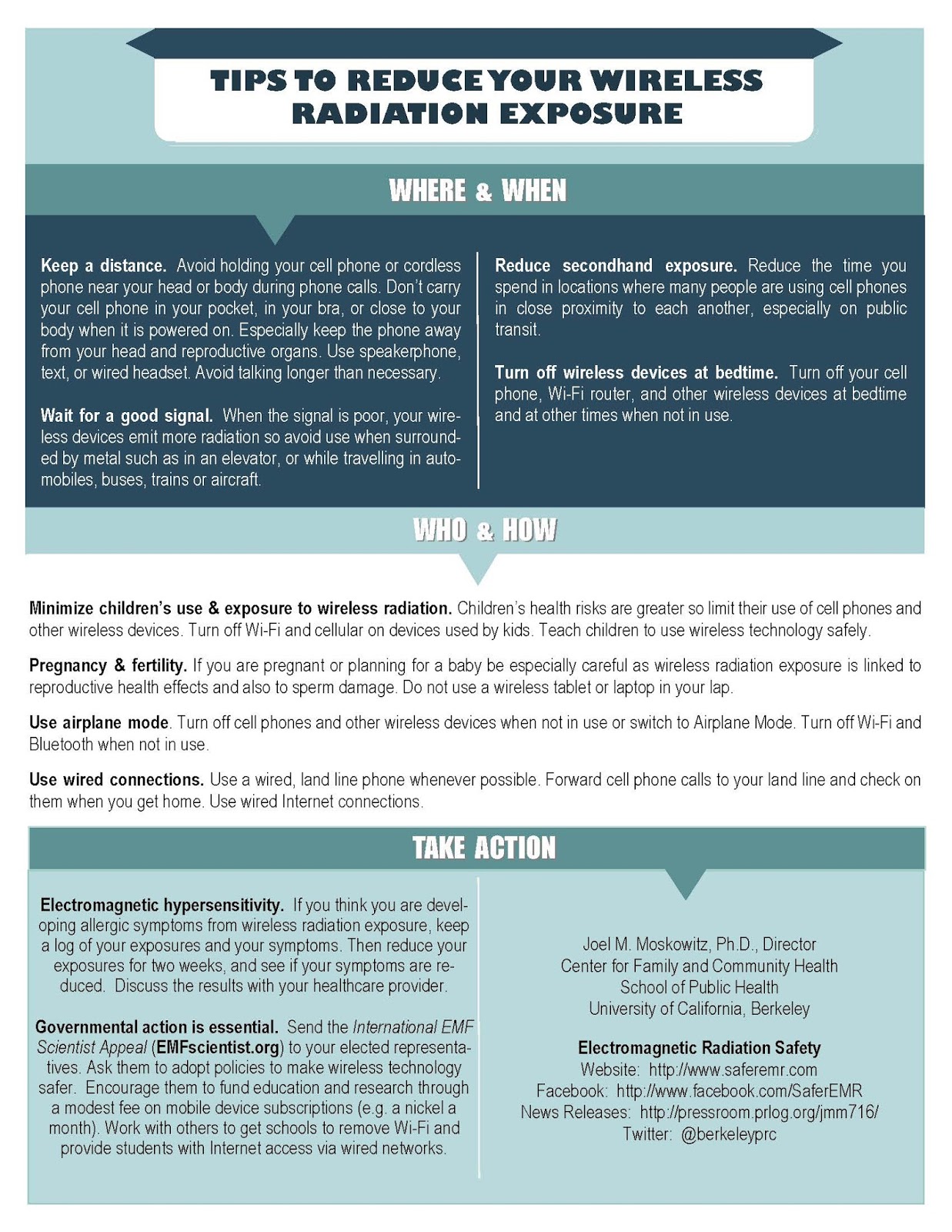 Radiation Safety Cell Phone and Wireless Technology