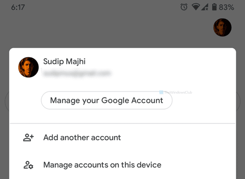 Come uscire da un account Google quando si utilizzano più account