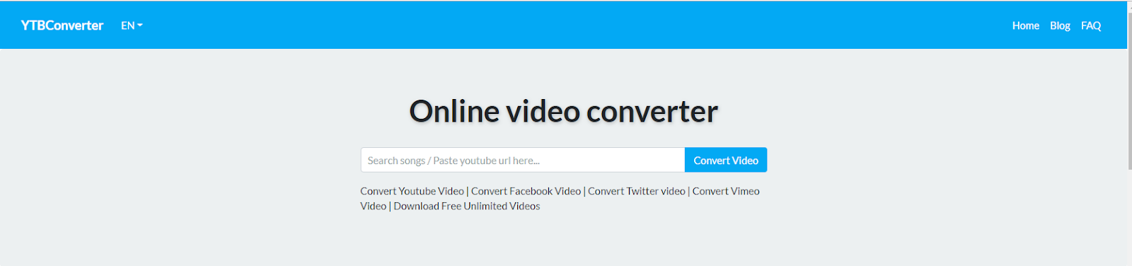 Free Online YouTube Video Downloader | YtbConverter Video Downlaoder To Mp3