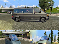 Download Mod Volkswagen Caravelle v1.0 Untuk ETS 2