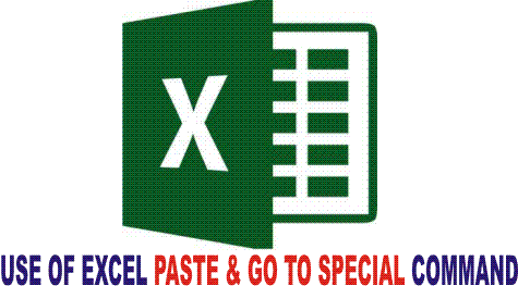  Use of Paste Special and Go to Special in Excel