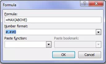 How to Add a Formula to a Table in Microsoft Word-4 How to Add a Formula to a Table in Microsoft Word-4