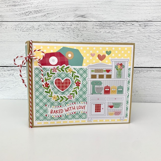 Artsy Albums Scrapbook Album and Page Layout Kits by Traci Penrod: Baked  With Love Scrapbook Album, OOAK