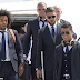 Real Madrid players look dapper as they jet into Italy ahead of Champions League today (photos) 