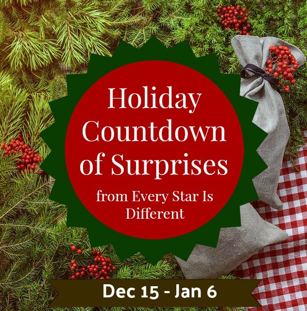 Holiday Countdown of Surprises from Every Star Is Different December 15, 2019 through January 6, 2020