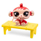 Littlest Pet Shop Series 1 3-Pack Scenery Monkey (#G7 - #50) Pet
