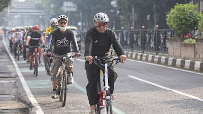 Horeee...Pemkot Bandung  Akan Perbanyak Jalur Sepeda 