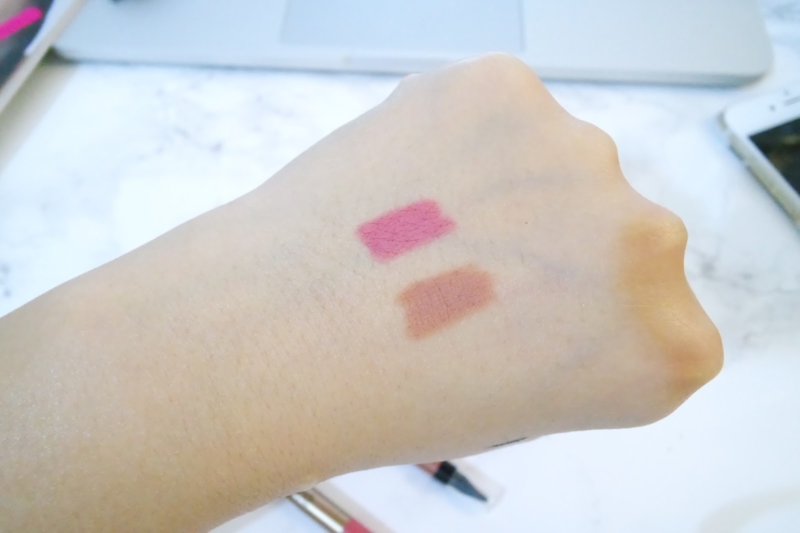 Lip Liners by Kiko + YingcBeauty