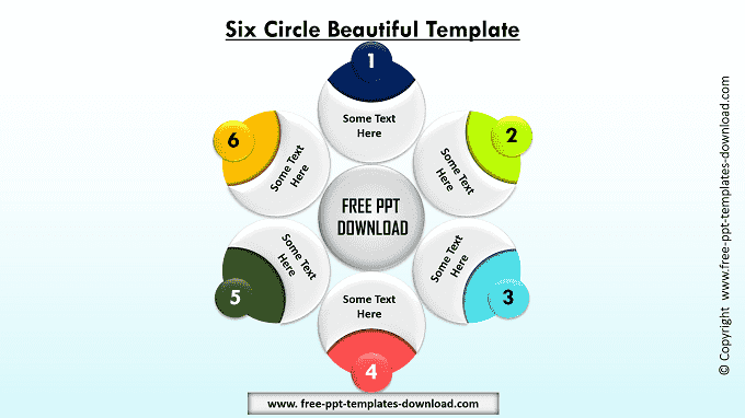 Six Circle Beautiful Template Dark