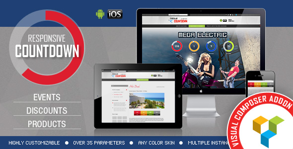 CountDown Pro - Addon For WPBakery Page Builder (formerly Visual Composer)