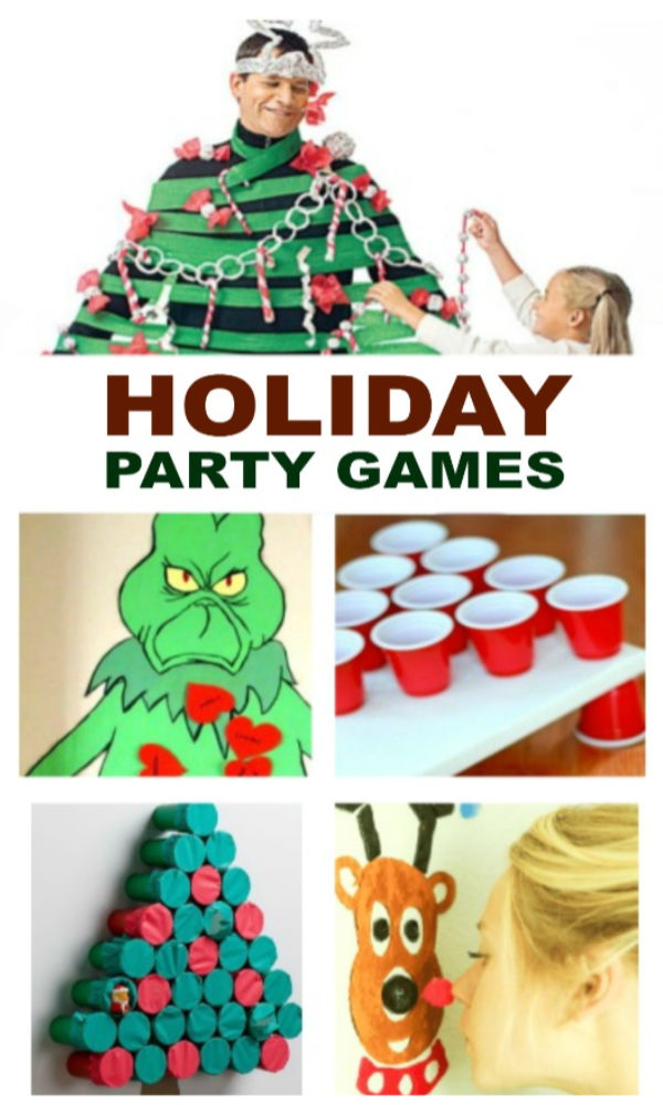 Fun and creative holiday party games for kids & families.  These are great for classroom parties, too! #christmas #christmaspartygames #christmaspartygamesforkids #holidaypartyideas #holidaypartygames #classroomchristmasparty #classroompartygames #holidaypartygamesforkidsatschool #growingajeweledrose #activitiesforkids