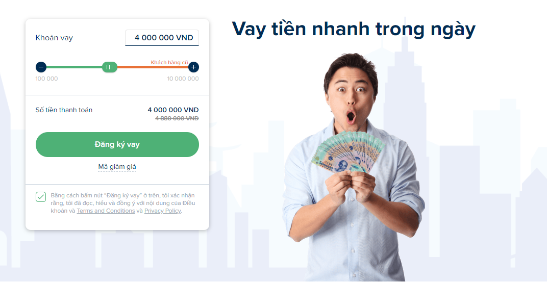 vay nhanh an toàn