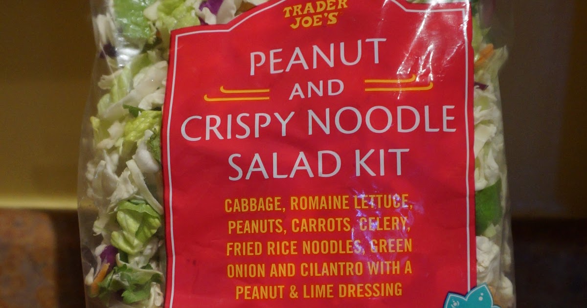 Exploring Trader Joe's Trader Joe's Peanut And Crispy Noodle Salad Kit