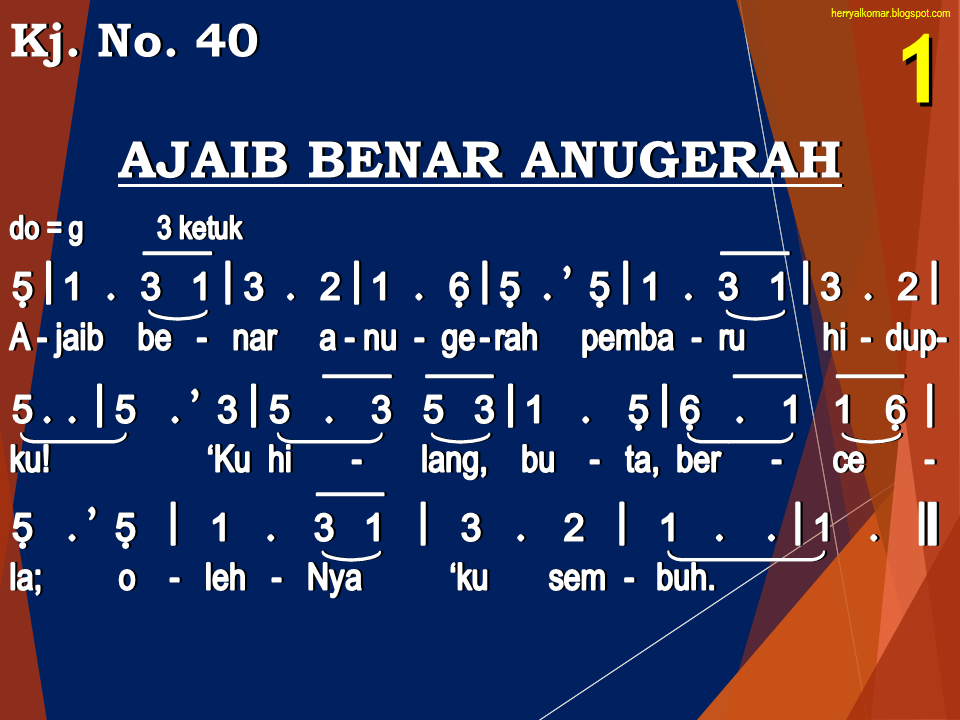 TouRoeroekan: Kidung Jemaat, NKB, PKJ dan NNBT untuk Power Point
