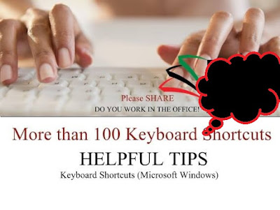 More than 100 Keyboard Shortcuts (Microsoft Windows) 1