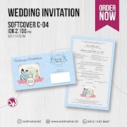 Undangan Pernikahan Softcover C04