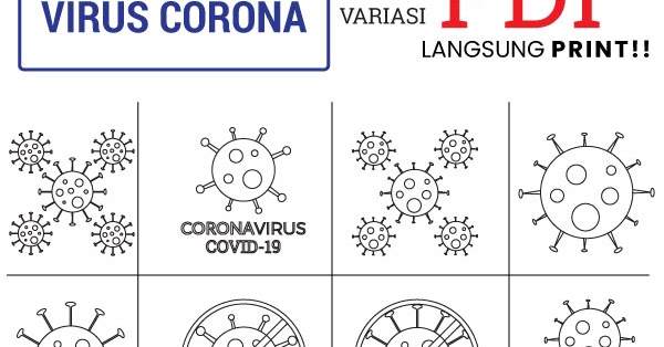mewarnai gambar virus corona untuk anak paud memilih warna